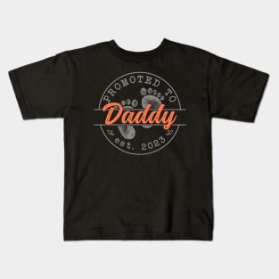Promoted to Dad - Mothers Day 2023 Kids T-Shirt